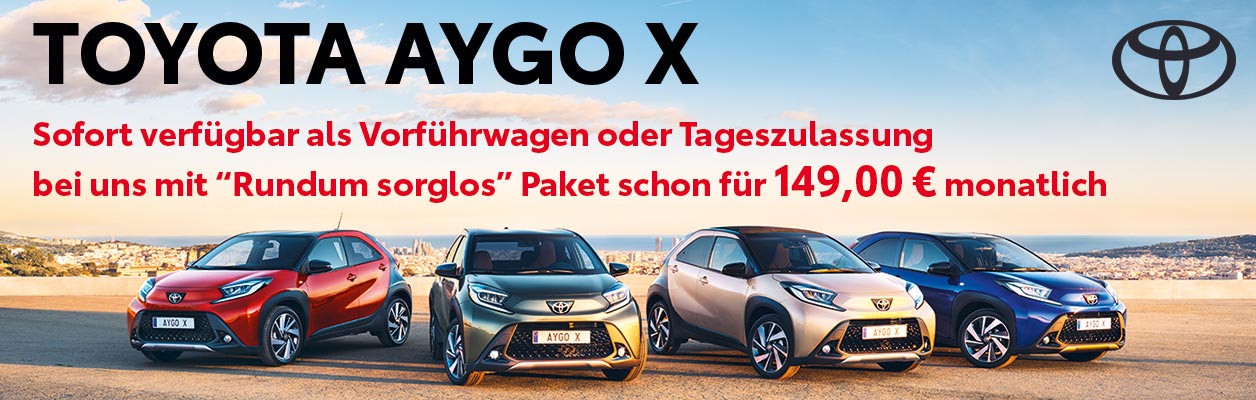 Toyota AYGO X 89 Euro