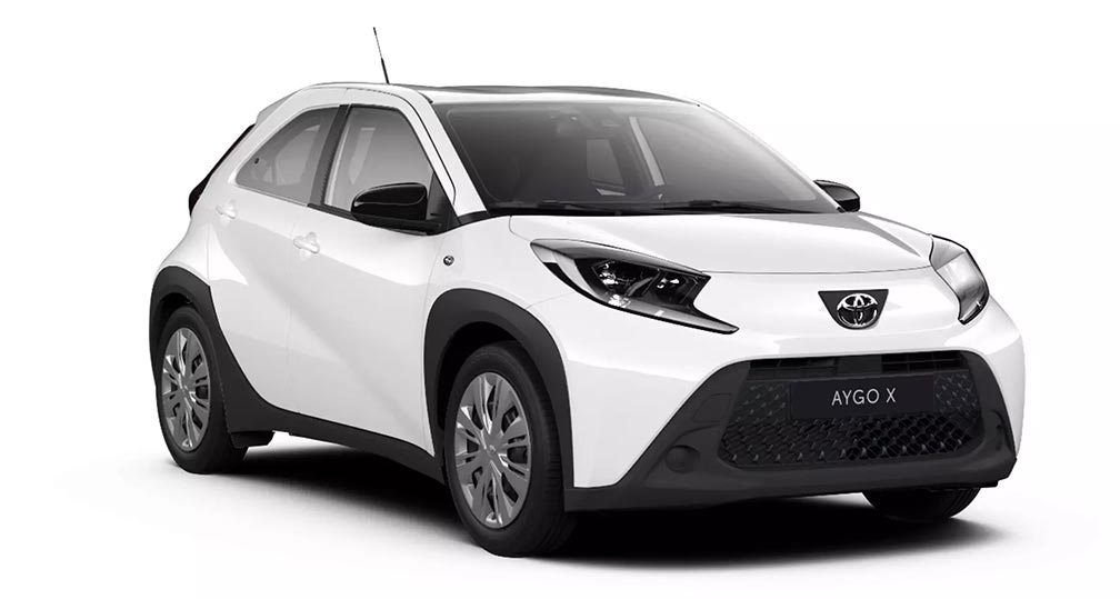 Toyota AYGO X weiss